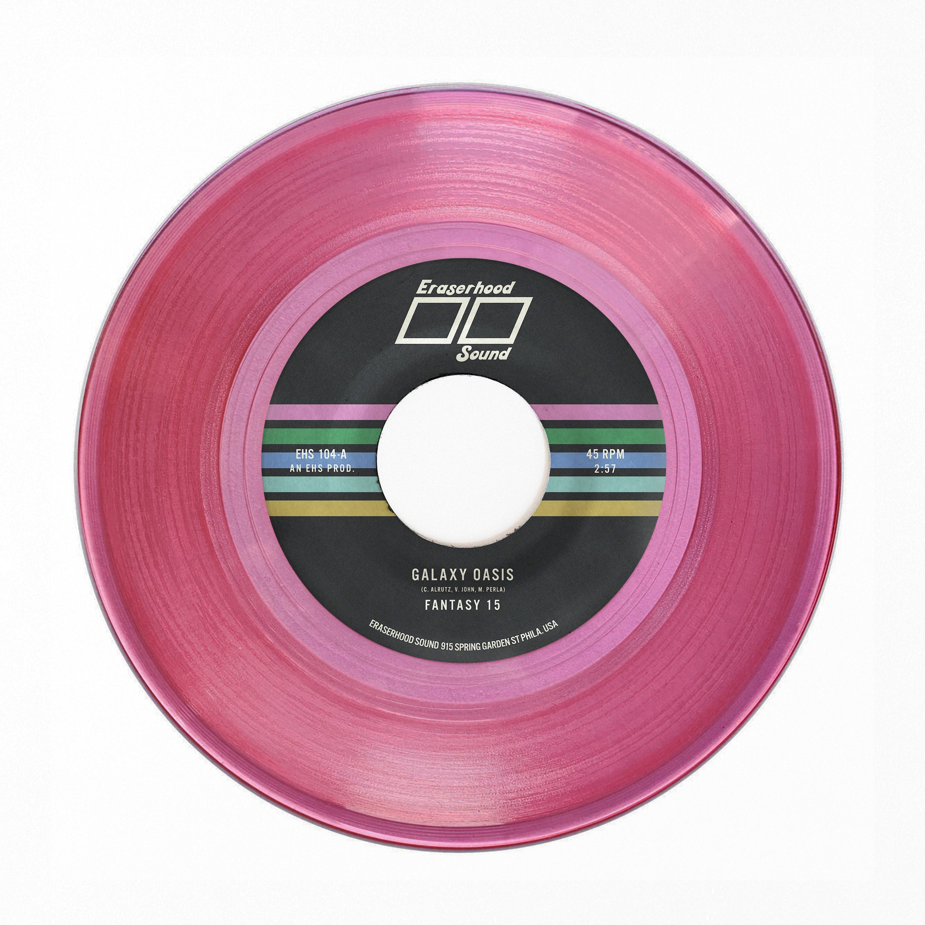 Fantasy 15 Galaxy Oasis / Julieta vinylsingle rosa 7"