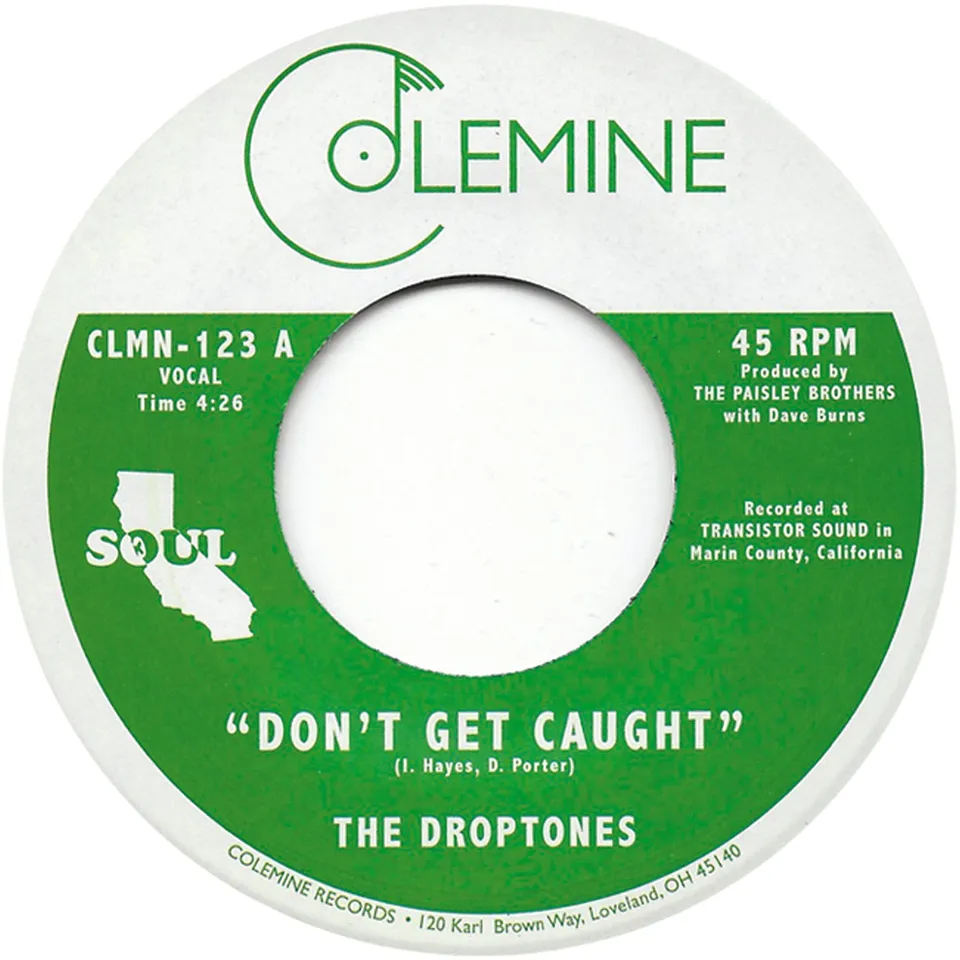 Colemine Droptones Don’t Get Caught 7" irsk grønn vinyl