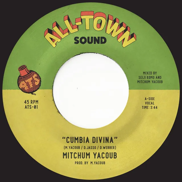 Mitchum Yacoub Cumbia Divina 7-tommer rød cumbia