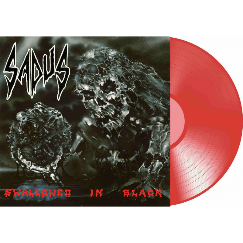 Sadus Swallowed In Black LP rød vinyl thrash