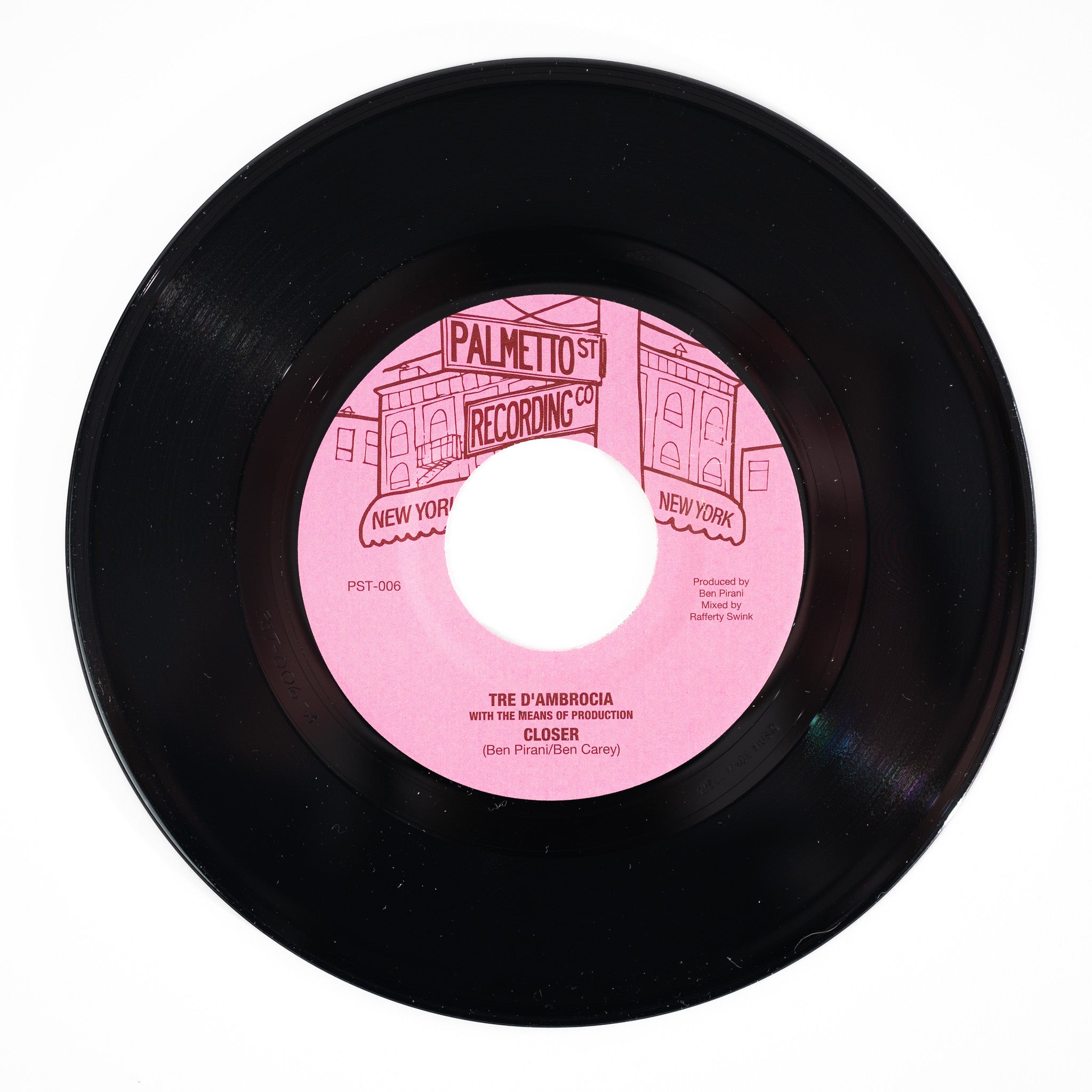 Tre D'Ambrocia Closer vinyl 7" singel funk