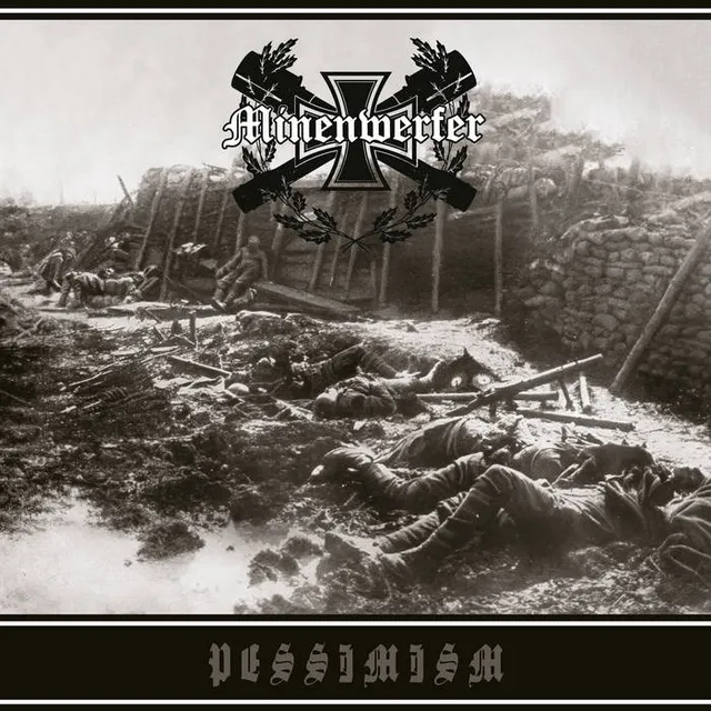Minenwerfer Pessimism 10" MLP svart vinyl