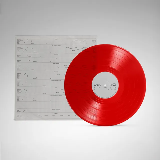 Nalan 2009 rød vinyl LP limited 100 eks