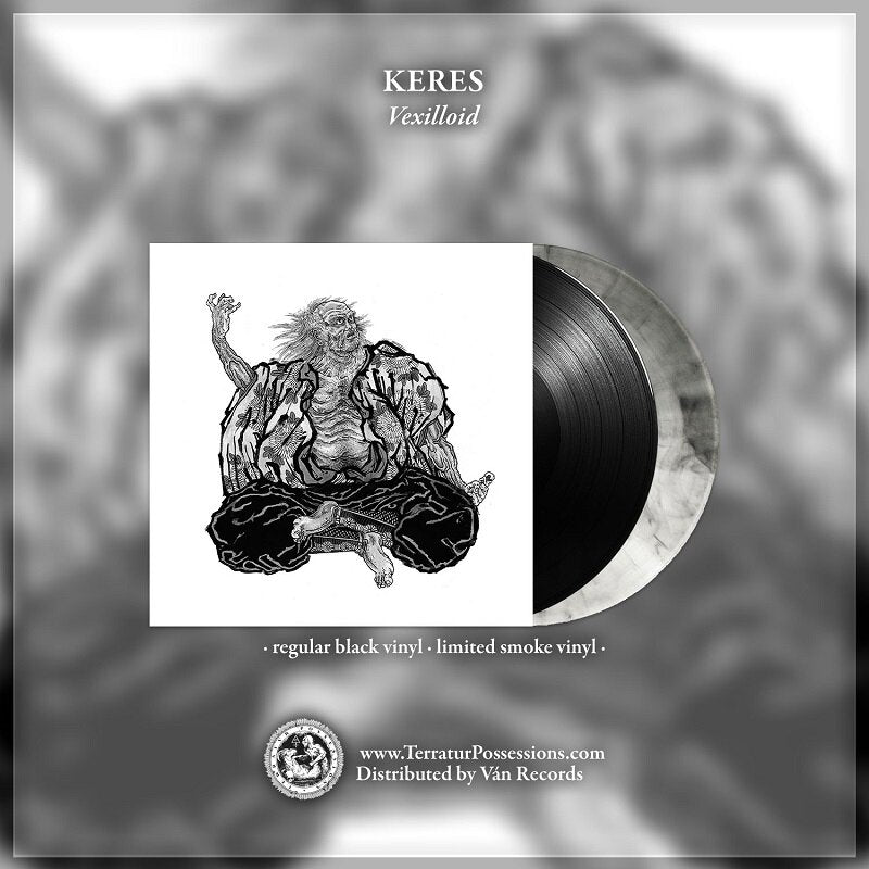 Kères Vexilloid LP vinylplate 180g svart