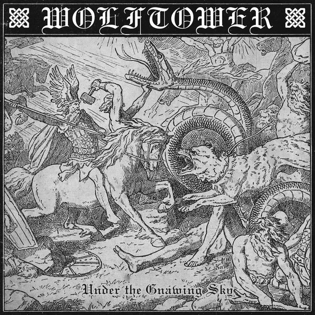 Wolftower Under the Gnawing Sky LP svart vinyl