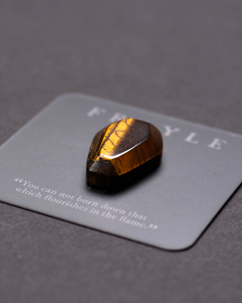 Frayle Tigers Eye Coffin krystall tigerøye