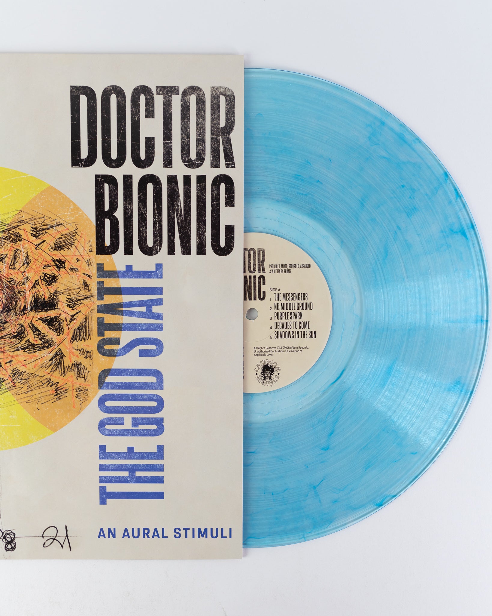 Doctor Bionic The God State LP vinylplate soul-jazz