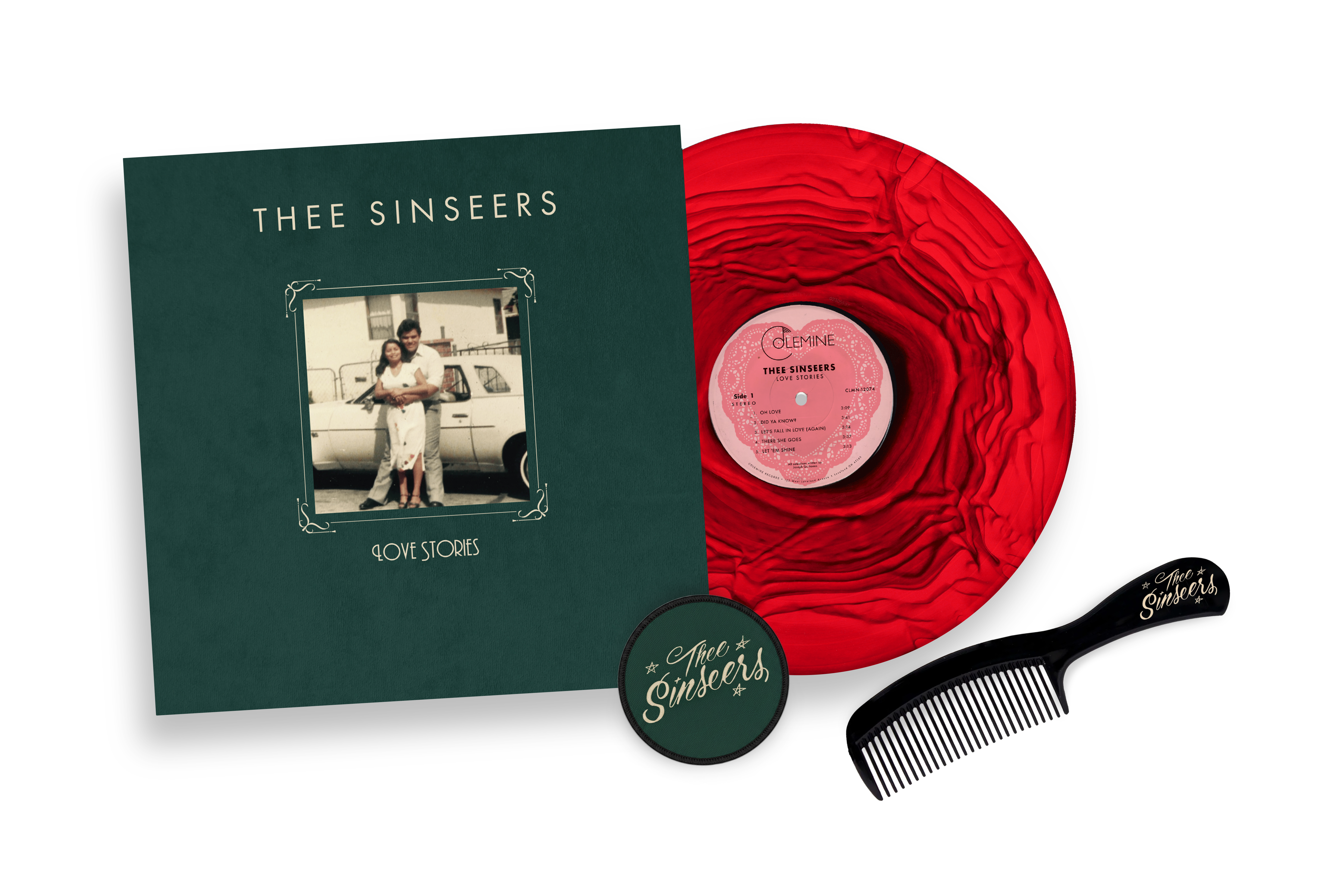 Colemine Thee Sinseers Love Stories vinyl LP soul
