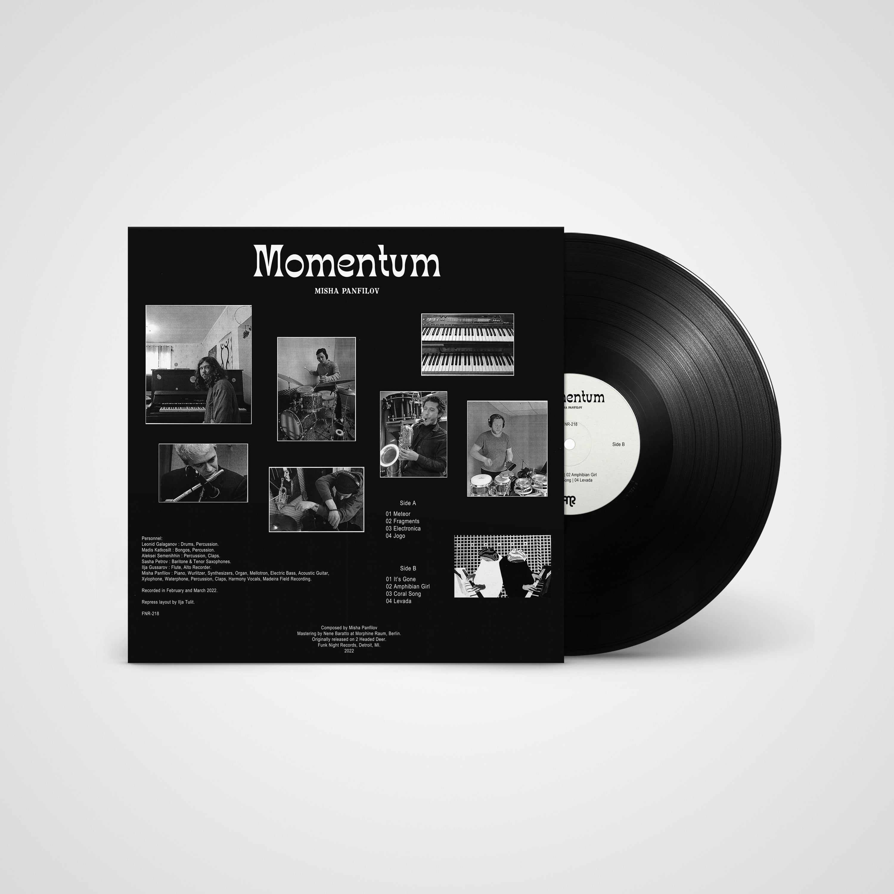 Funk Night Misha Panfilov Momentum vinyl LP jazz