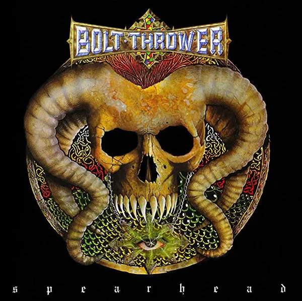Bolt Thrower Spearhead Cenotaph LP hvit vinyl death metal