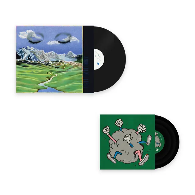 Mansions and Millions World Brain World vs Brain 10" + Open Source vinylbundle