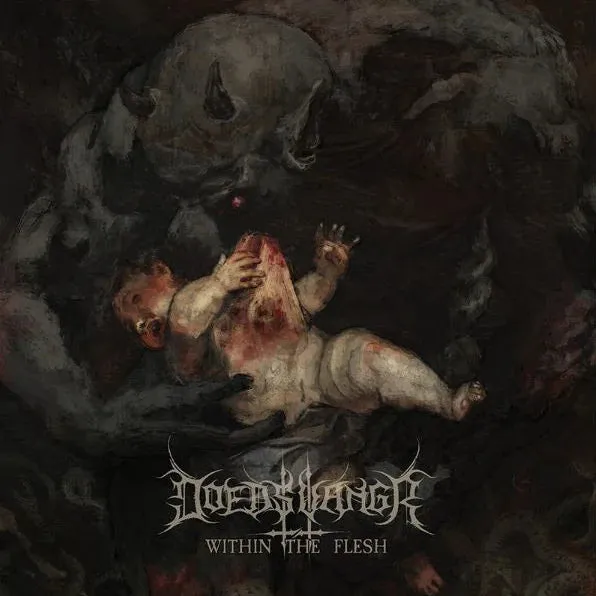 Doedsvangr Within The Flesh LP bone brown black metal