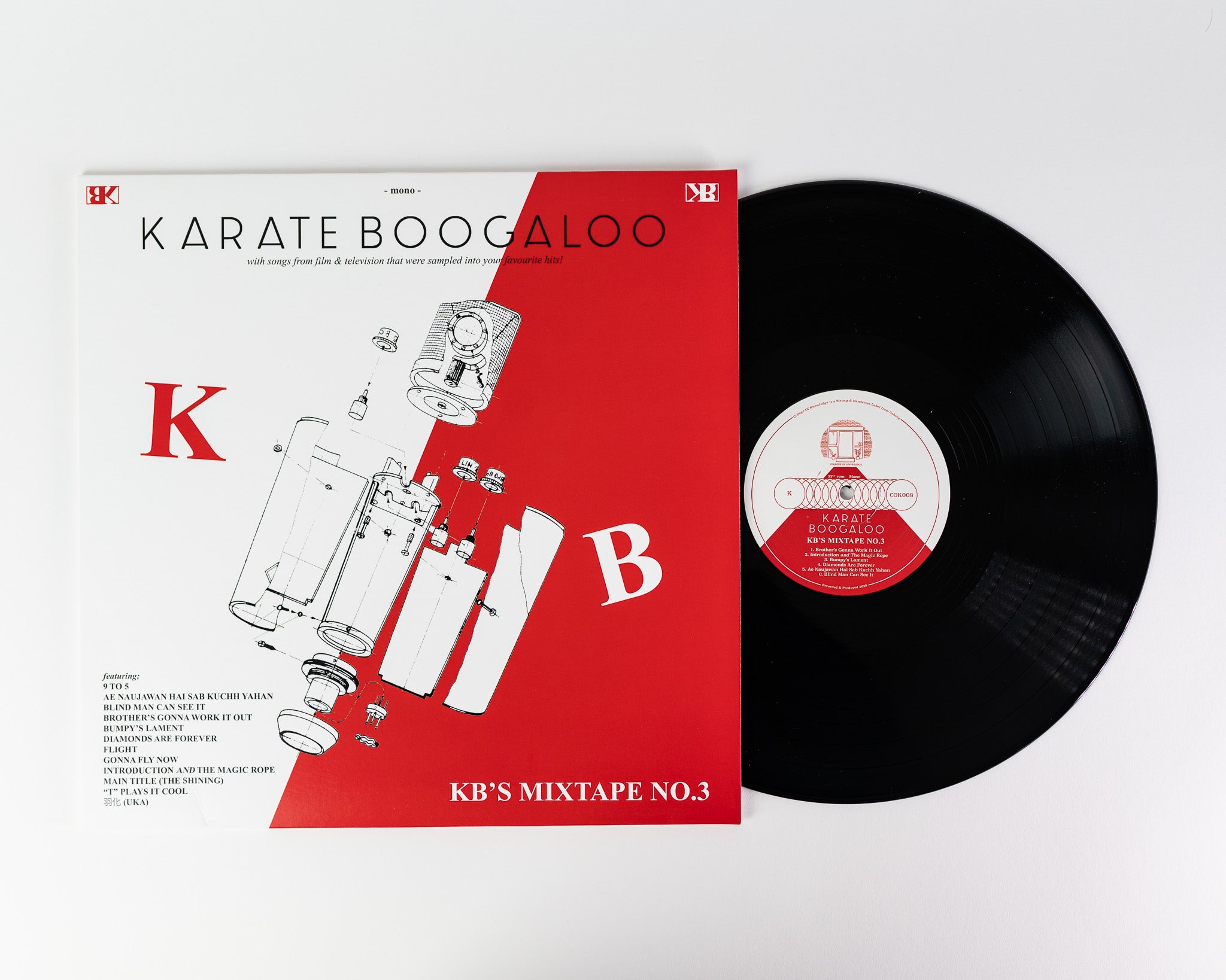 Karate Boogaloo Mixtape No.3 LP filmfunk
