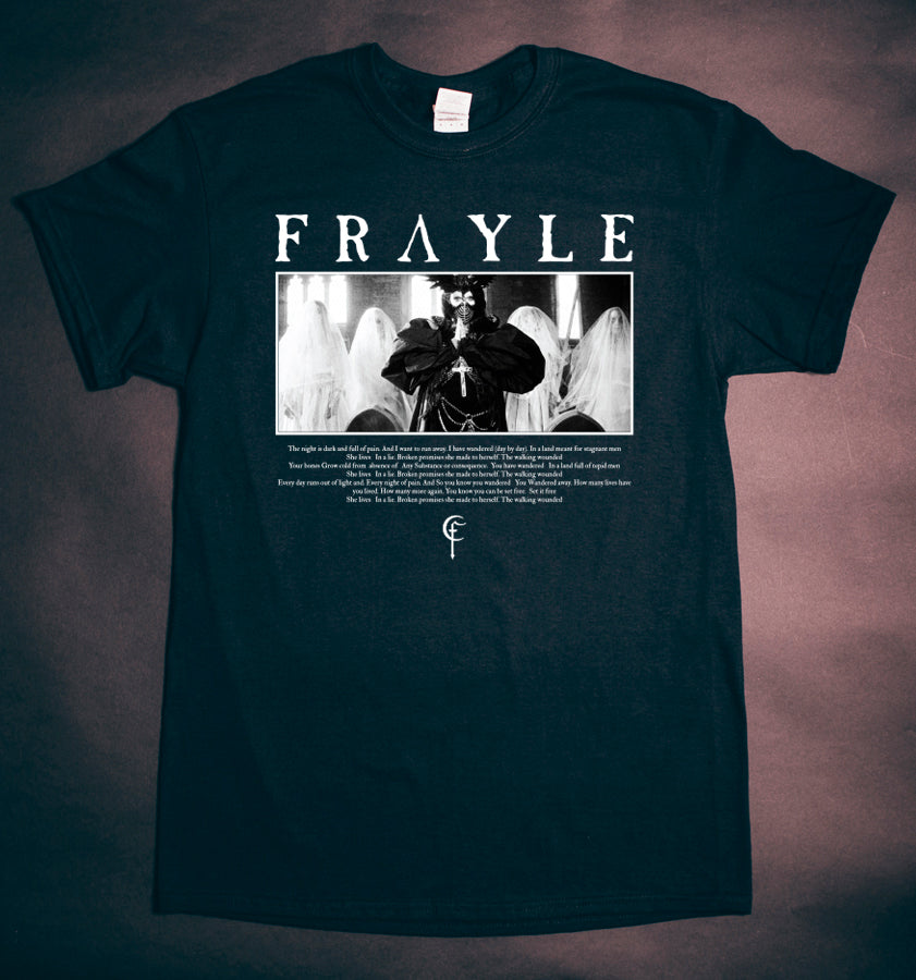 Frayle Heretics bundle rød vinyl + t-skjorte