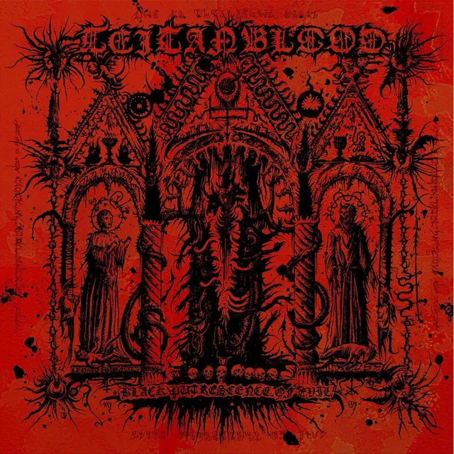 Teitanblood Black Putrescence Of Evil LP vinyl