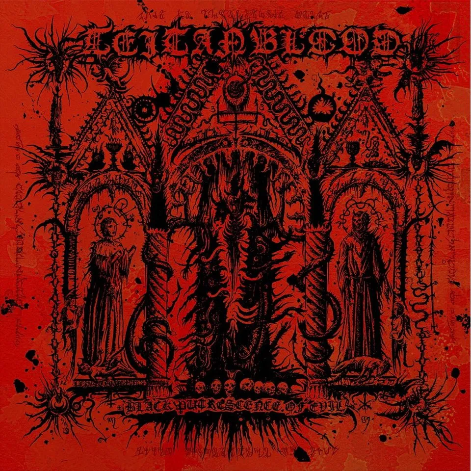 Teitanblood Black Putrescence Of Evil LP vinyl