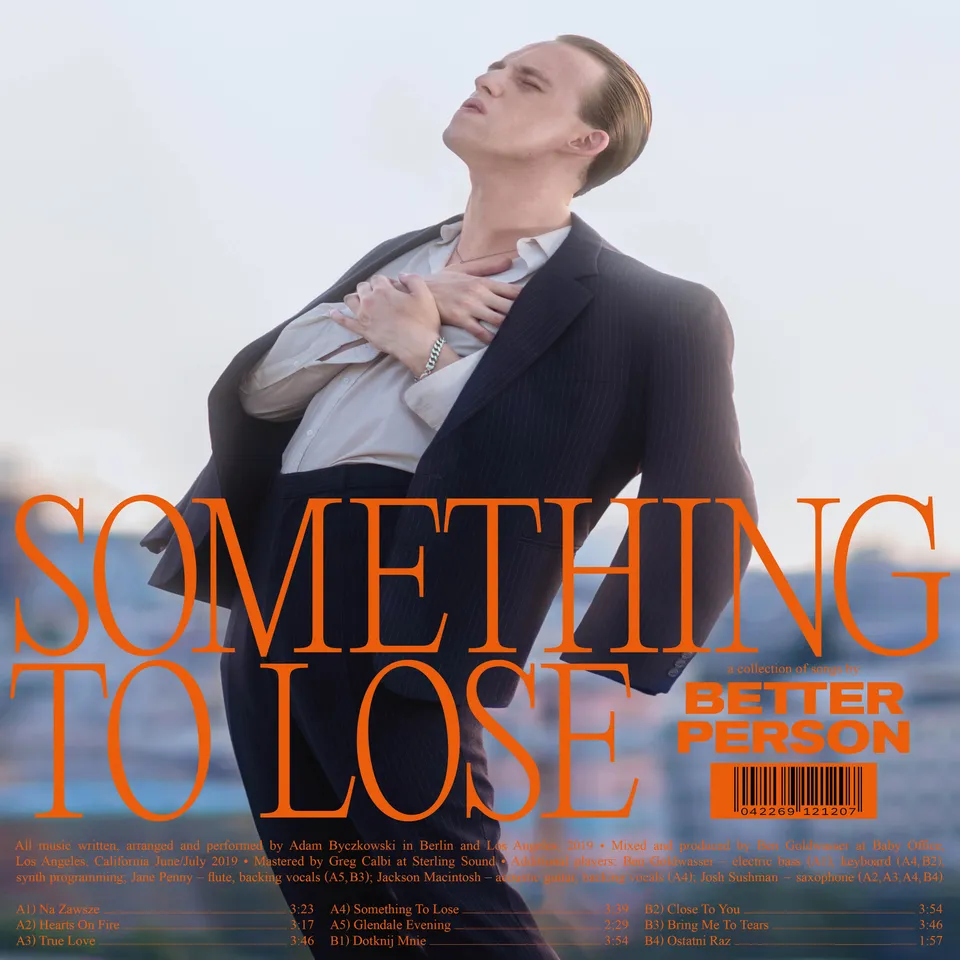 Better Person Something to Lose vinyl LP debutalbum