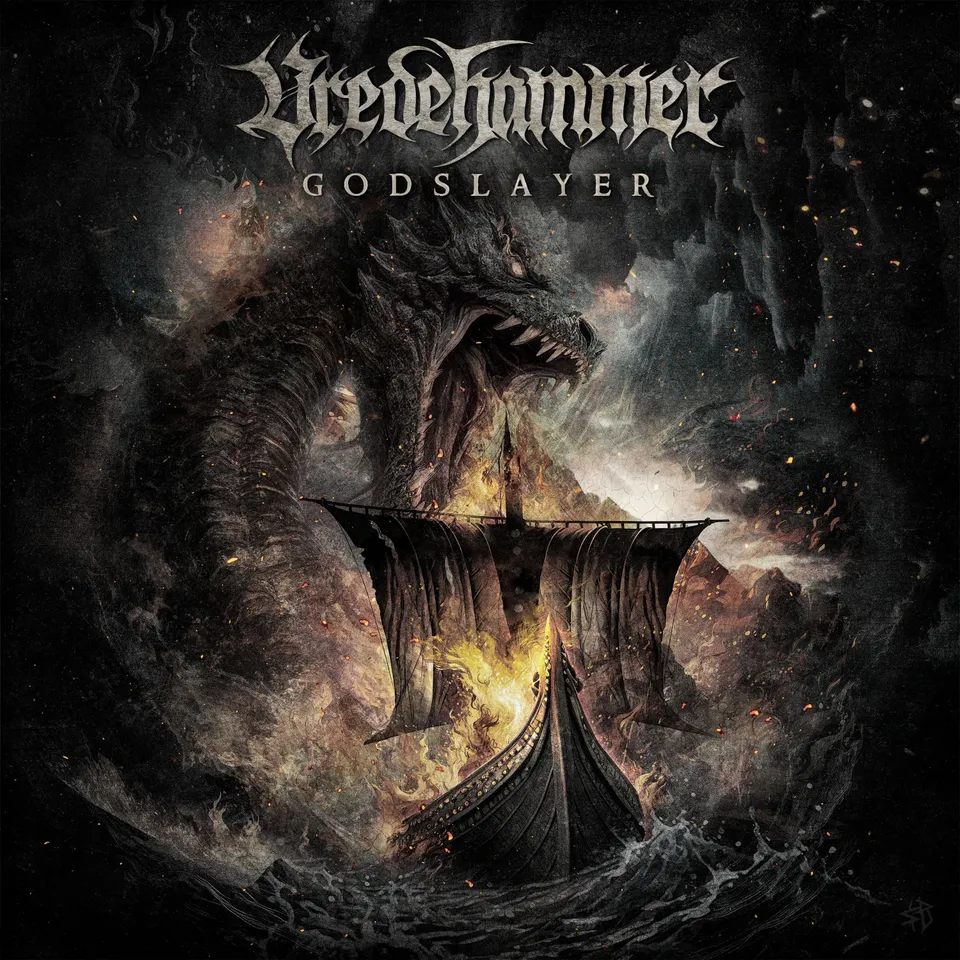 Vredehammer God Slayer LP svart vinyl black metal