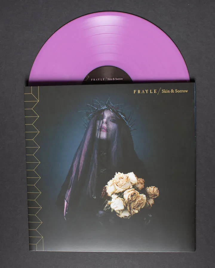 Frayle Skin & Sorrow vinyl LP fiolett US-utgave