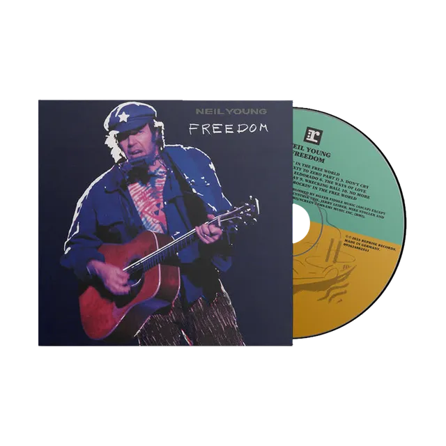 Neil Young Freedom CD 1989-utgaven