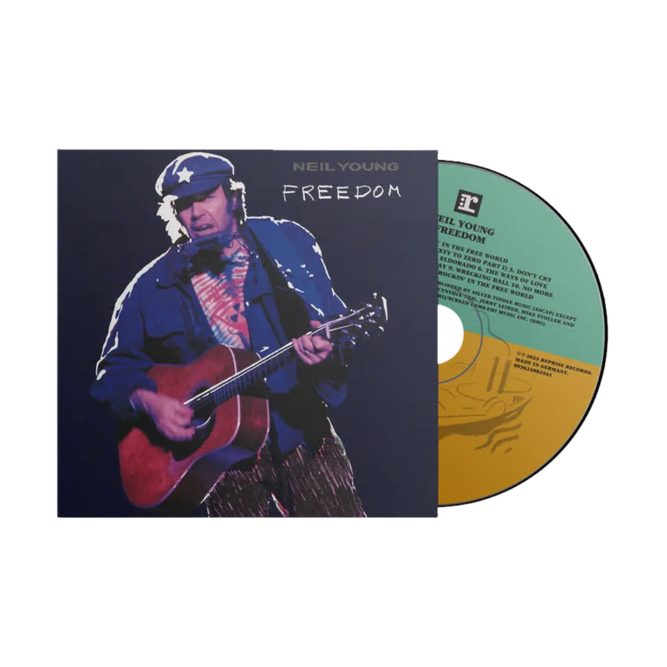 Neil Young Freedom CD 1989-utgaven