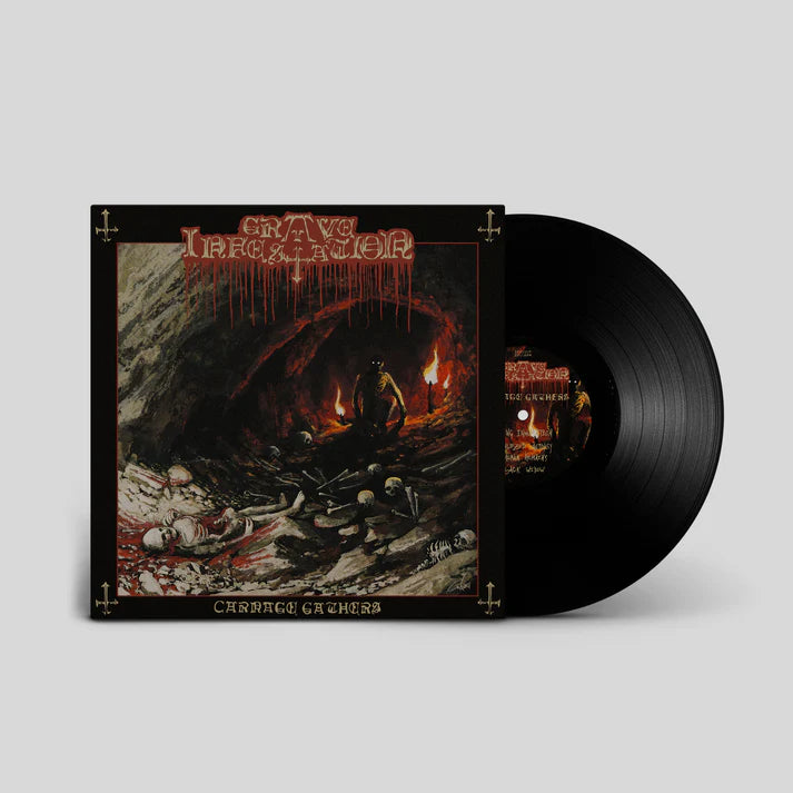 Grave Infestation Carnage Gathers LP svart vinyl