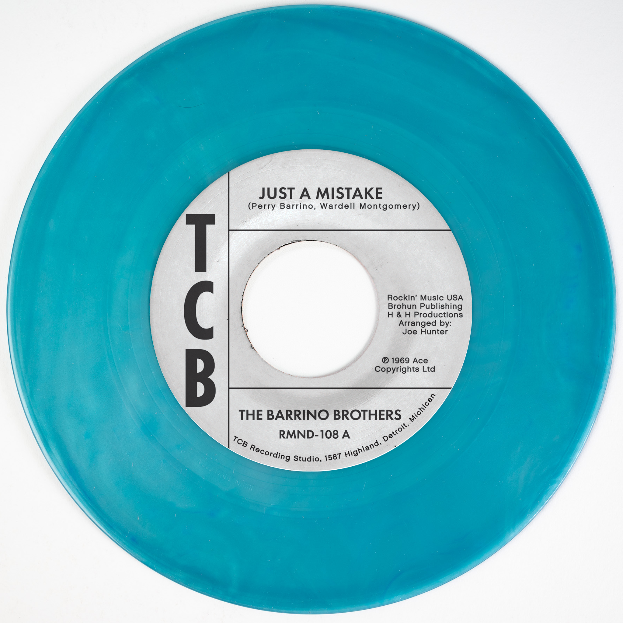 Barrino Brothers Just A Mistake 7" grønn vinyl