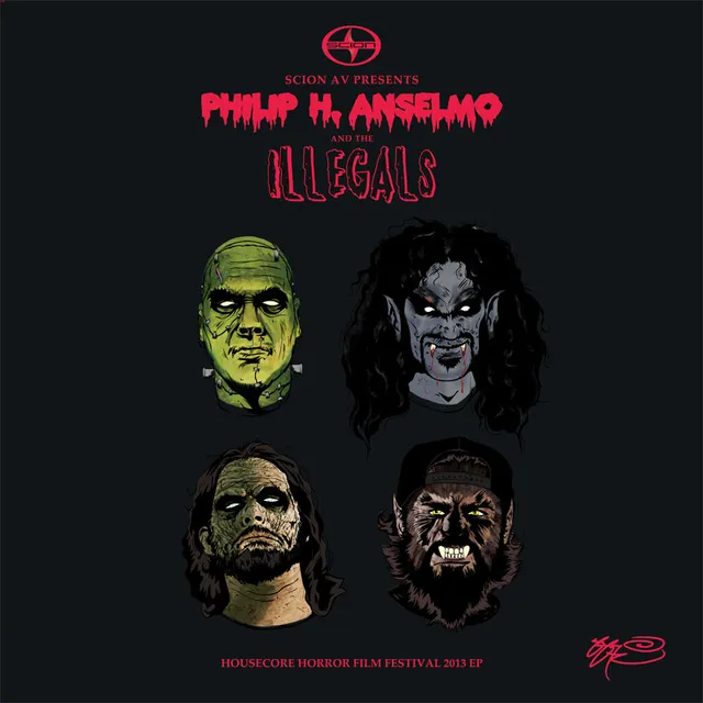 Philip H. Anselmo & The Illegals Horror Film Festival vinyl 10"