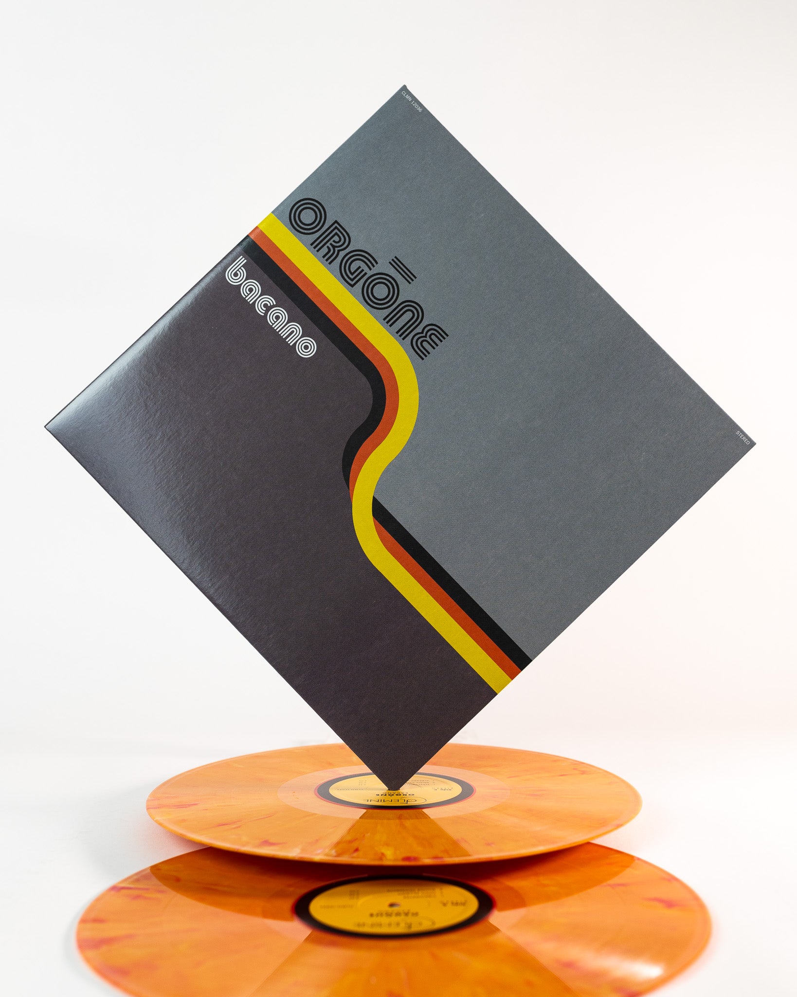 Colemine Orgone Bacano vinylplate creamsicle LP funk