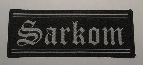 Sarkom logo patch til jakke