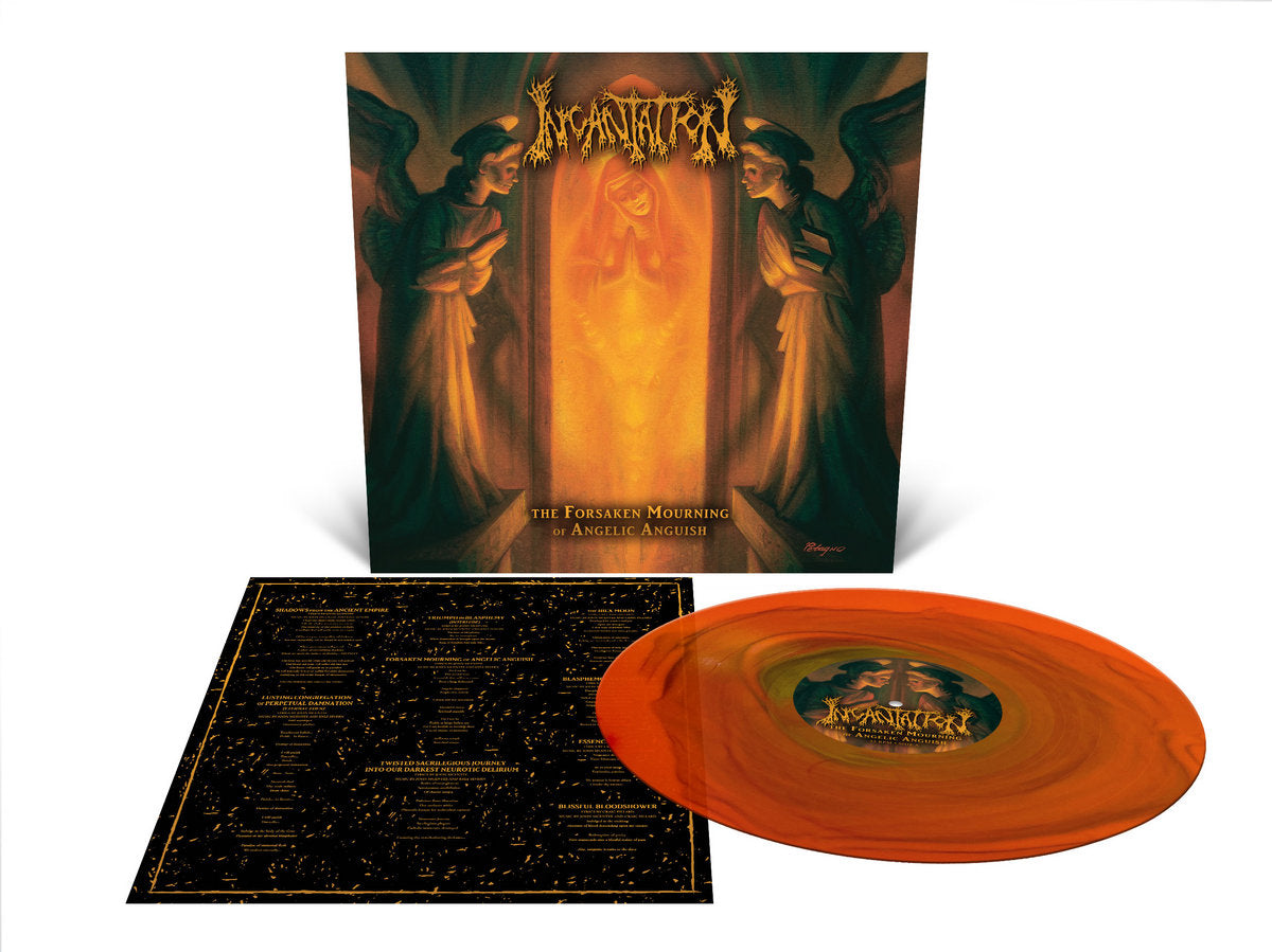 Incantation The Forsaken Mourning Of Angelic Anguish LP oransje