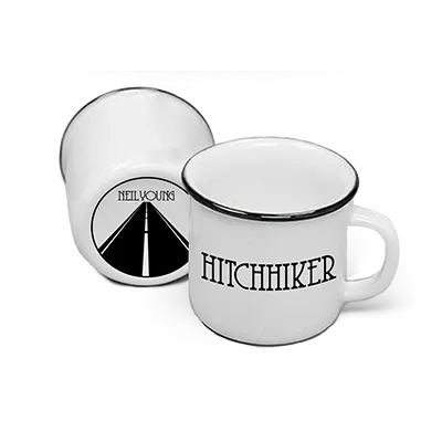 Neil Young Hitchhiker campfire krus