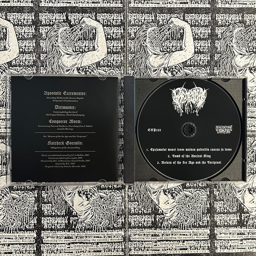 Wormphlegm Tomb of the Ancient King CD 2026 reissue