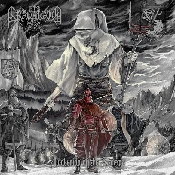 Graveland Commander Agares Awakening of the Storms split LP