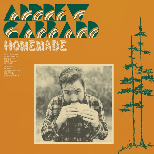 Andrew Gabbard Homemade vinyl LP transparent orange