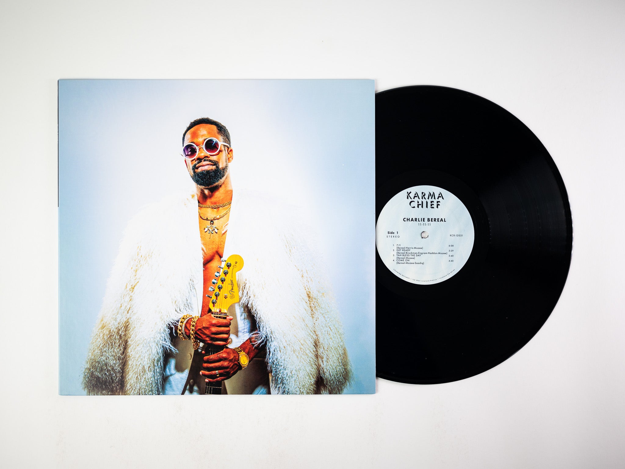 Charlie Bereal 11-11-11 vinyl LP powder blue soul