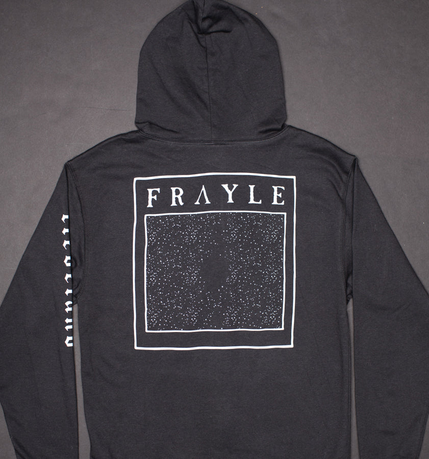 Frayle The Void hettegenser med glidelås svart