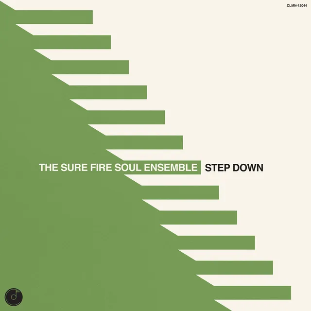 The Sure Fire Soul Ensemble Step Down vinyl LP kremhvit