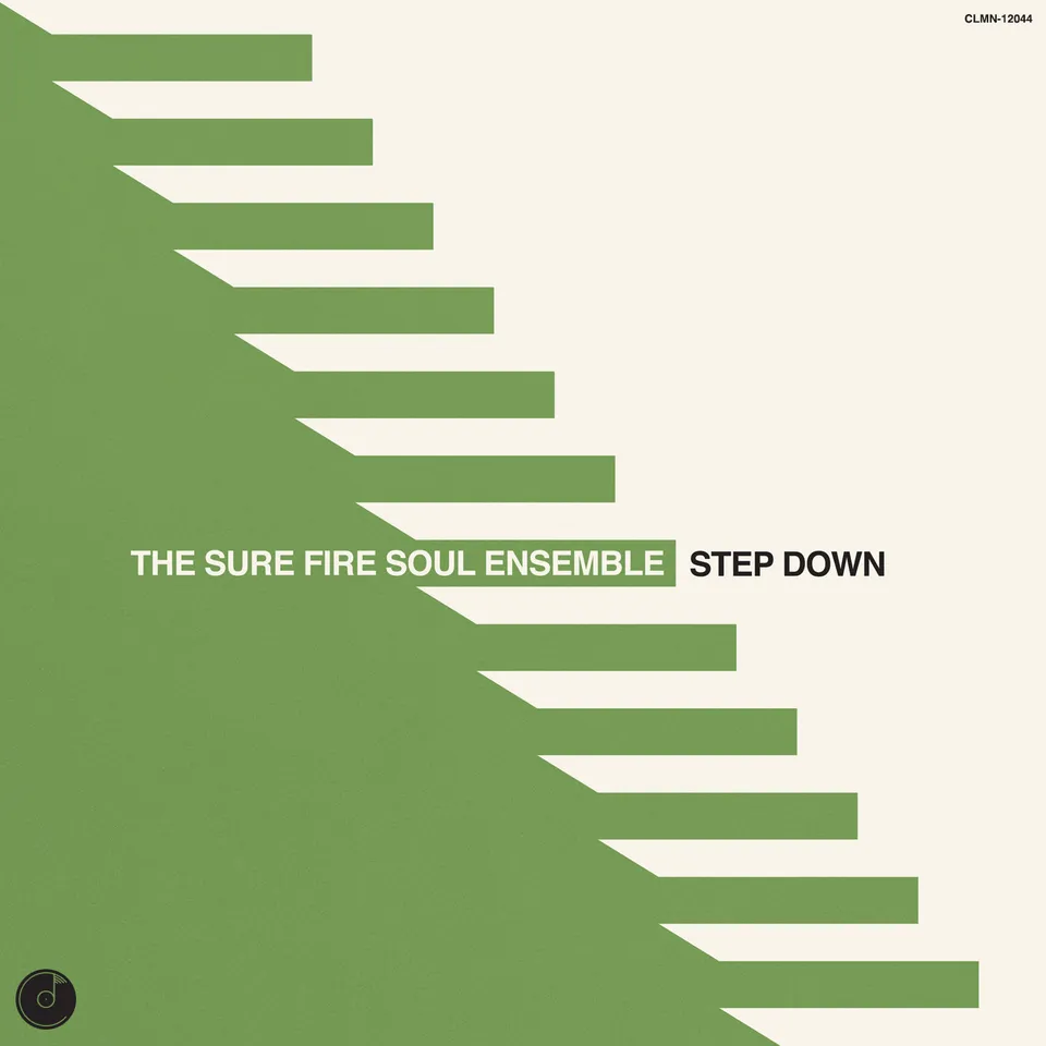 The Sure Fire Soul Ensemble Step Down vinyl LP kremhvit
