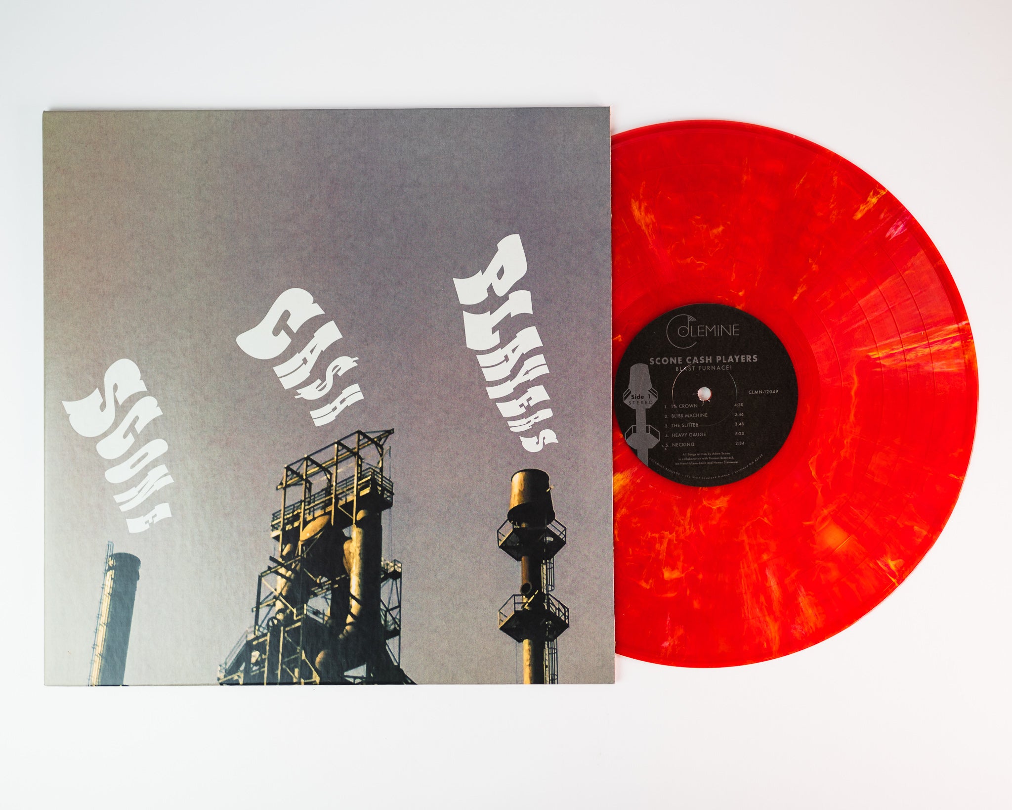 Colemine Scone Cash Players Blast Furnace LP rød hammondfunk