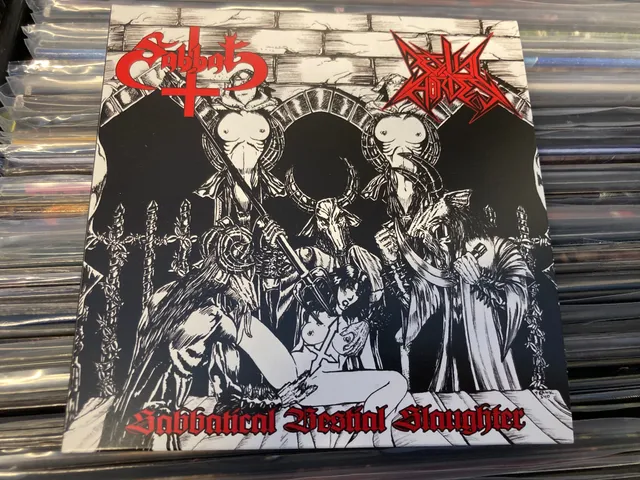 Sabbat Bestial Hordes Sabbatical Slaughter 7" svart