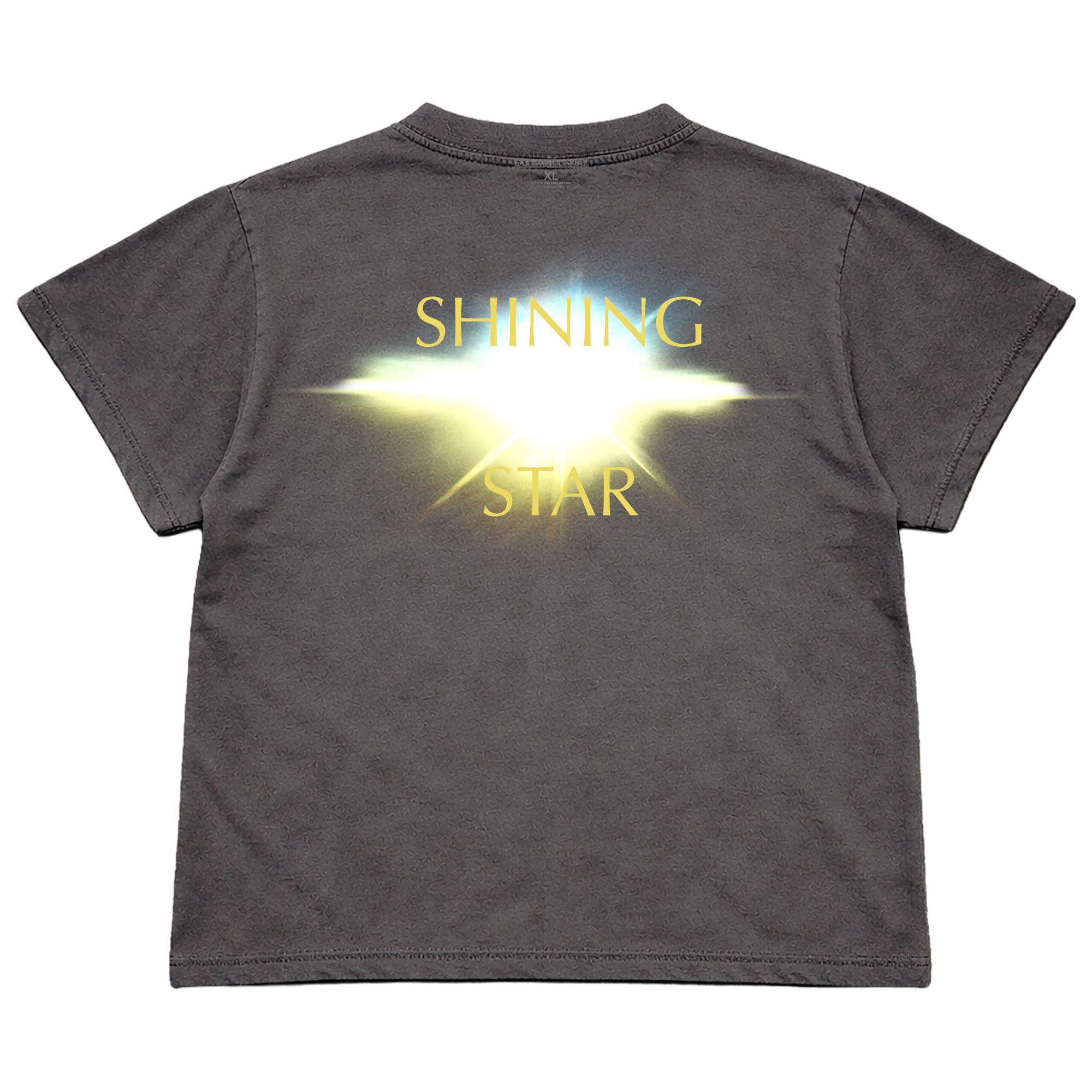 Earth, Wind & Fire Shining Star t-skjorte falmet svart unisex