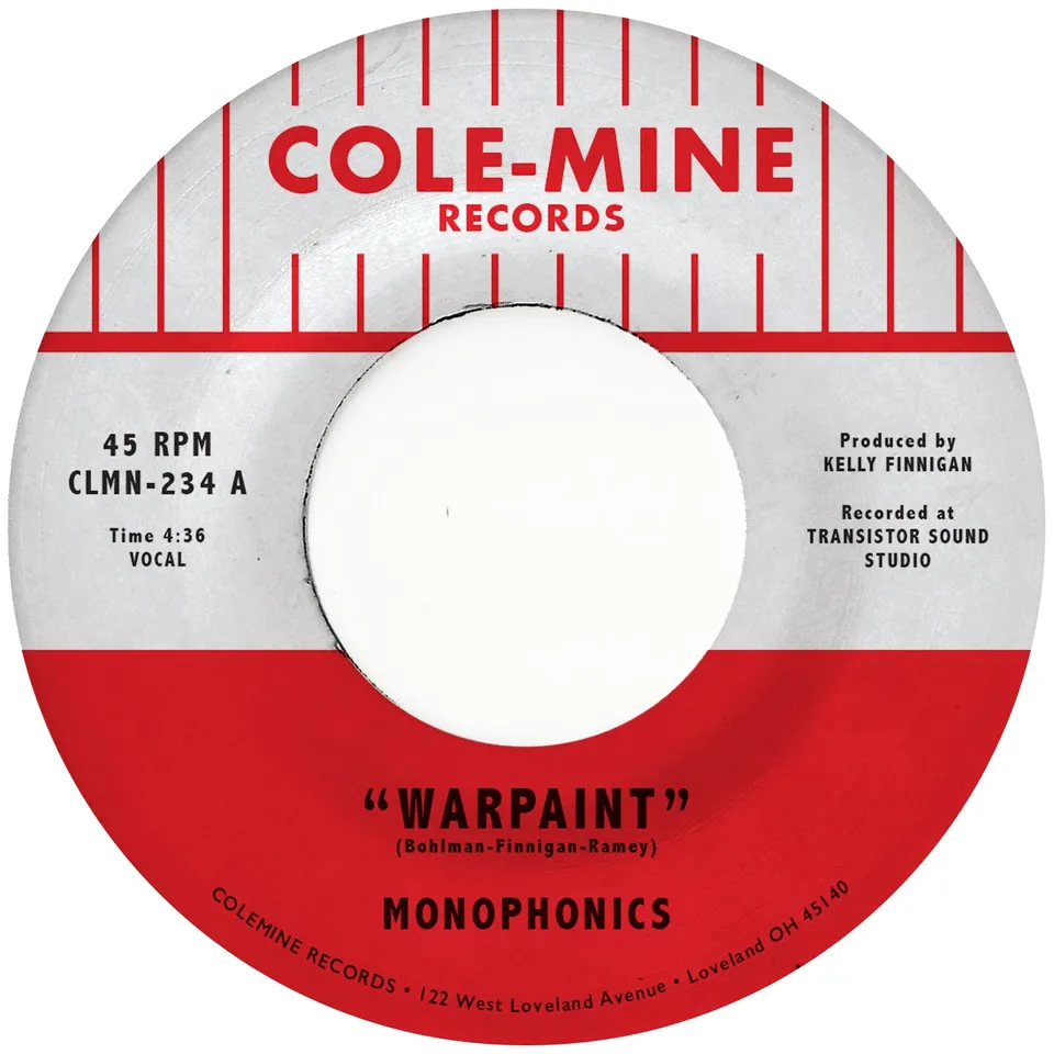 Monophonics Warpaint Crash & Burn singel marmor vinyl