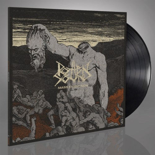 Rotten Sound Mass Extinction LP svart vinyl etching