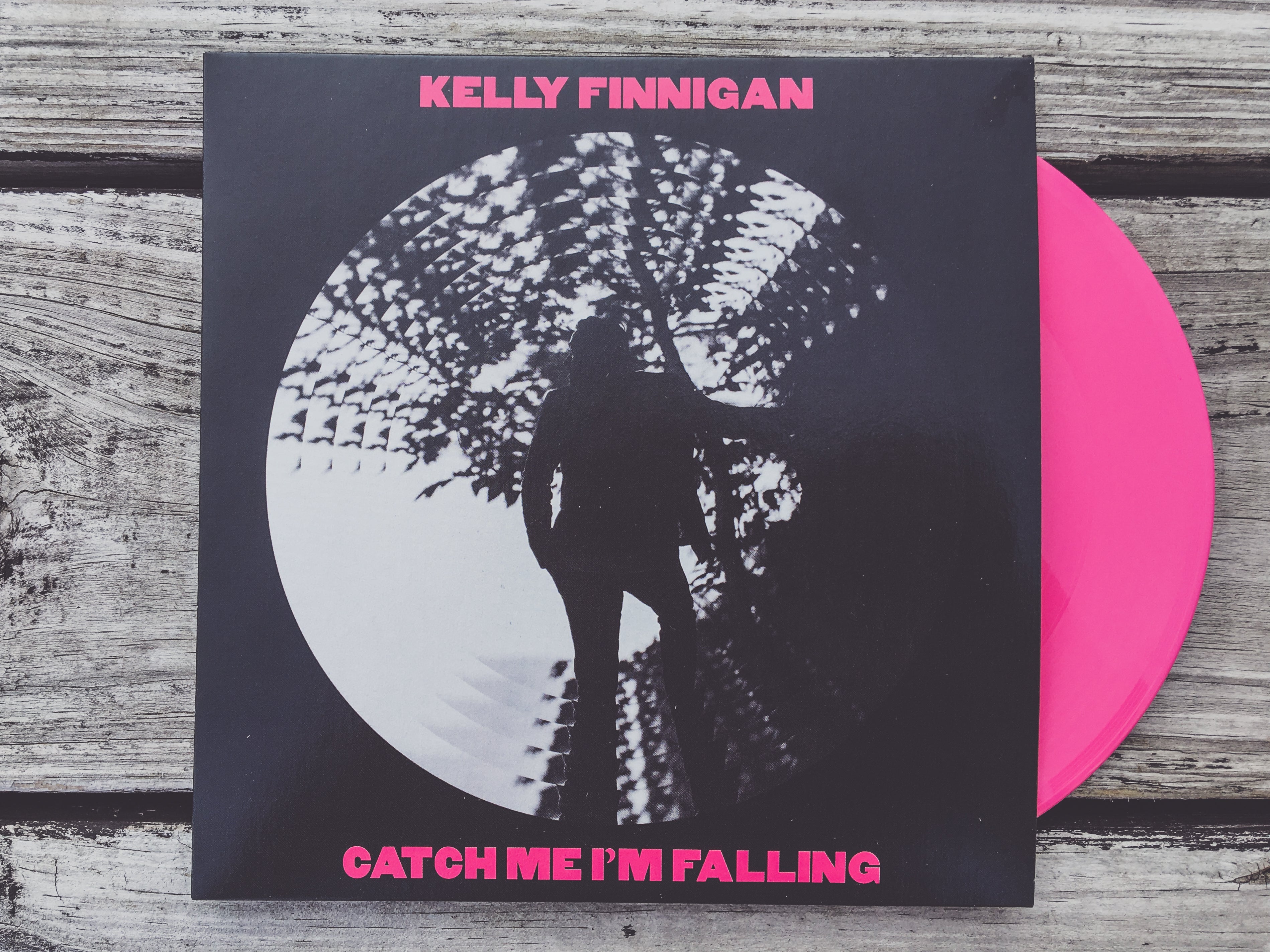 Colemine Kelly Finnigan Catch Me I'm Falling 7" vinylsingel rosa søt