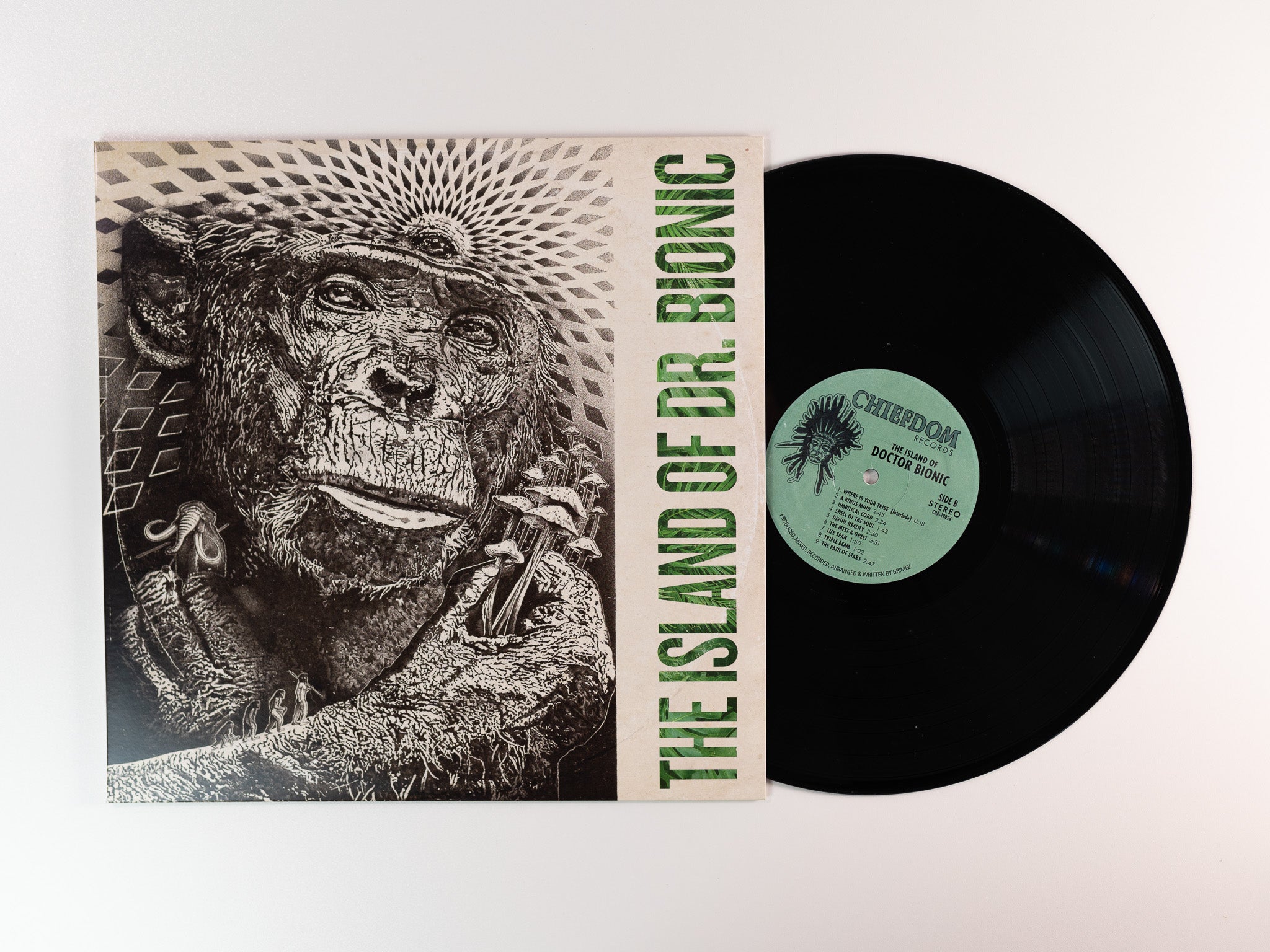 Doctor Bionic Island Of Doctor Bionic LP svart vinyl fusion