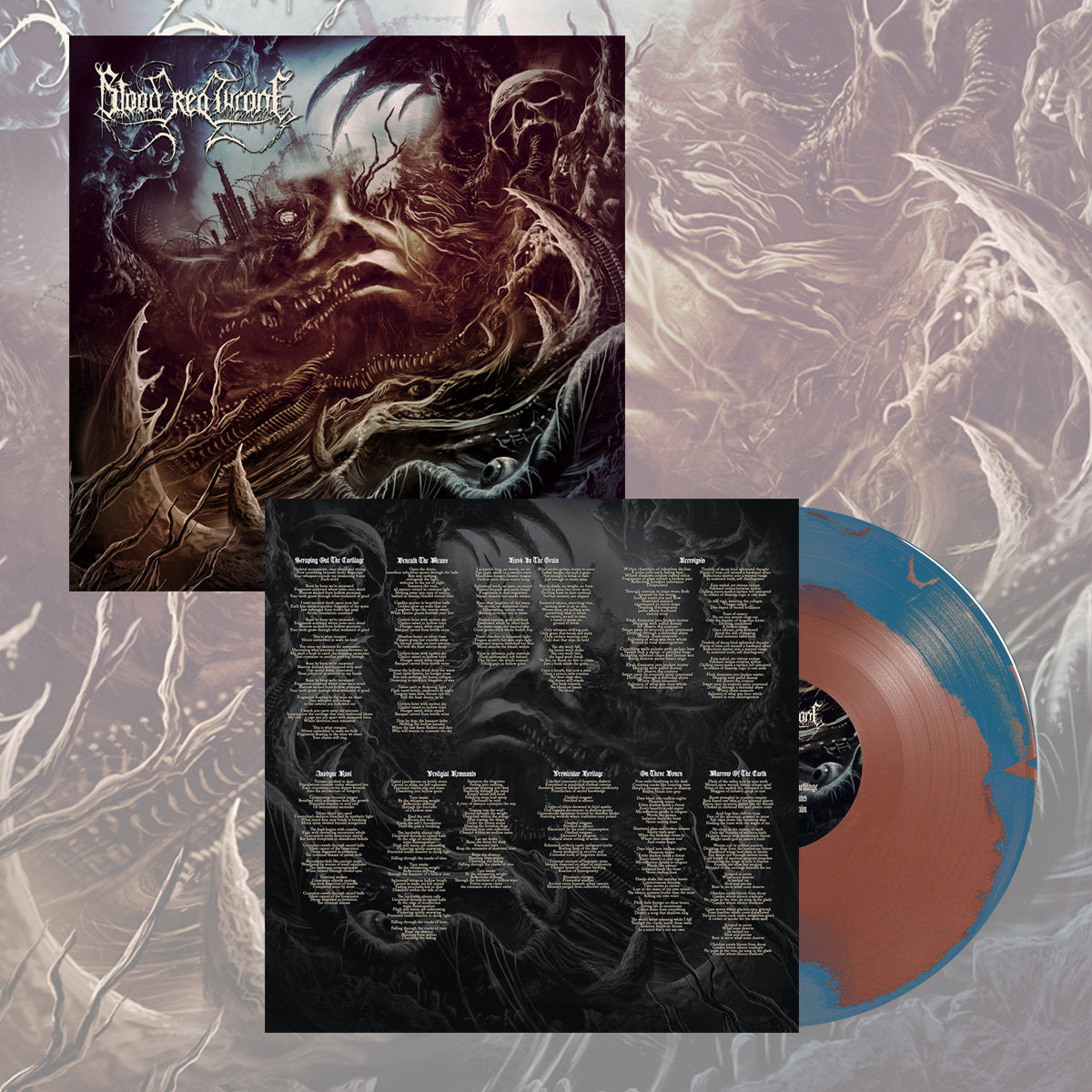 Blood Red Throne Siltskin LP vinyl swirl limited
