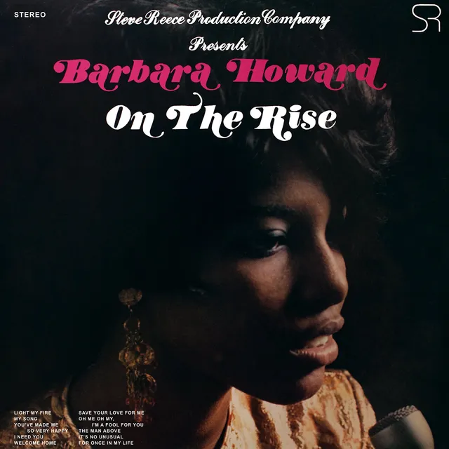 Barbara Howard On The Rise LP svart vinyl soul