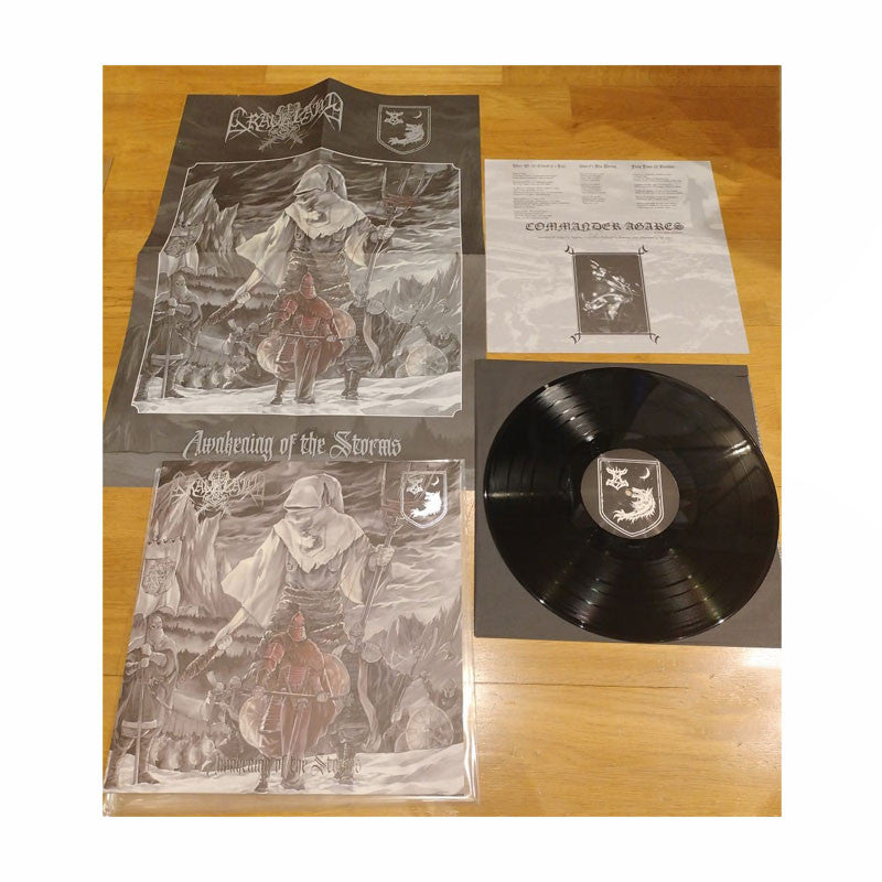 Graveland Commander Agares Awakening of the Storms split LP