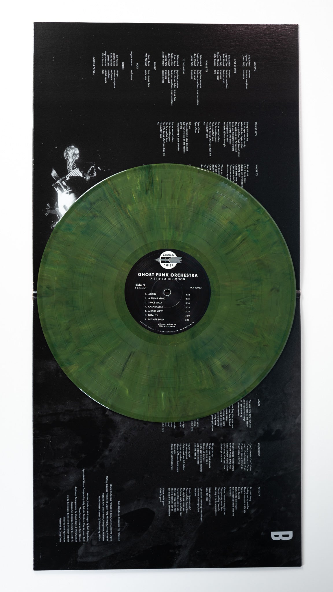 Ghost Funk Orchestra A Trip To The Moon LP svart vinyl
